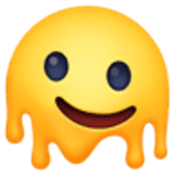 Rosto derretendo - Facebook