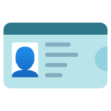 Cartão de identificação - Noto Color Emoji