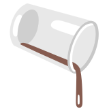 Derramando líquido - Noto Color Emoji