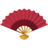 Leque dobrável - Facebook