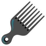 Pente de cabelo - Noto Color Emoji