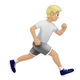 pessoa correndo: pele morena clara e de frente para a direita