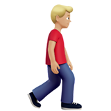 homem andando: pele morena clara e de frente para a direita