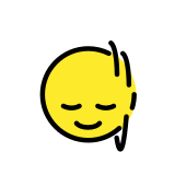 Cabeça balançando na vertical - OpenMoji