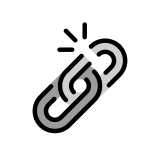 Corrente quebrada - OpenMoji