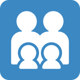 Família: adulto, adulto, criança, criança - Twitter / X