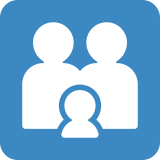 Família: adulto, adulto, criança - Twitter / X