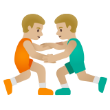 homens lutando: pele morena clara