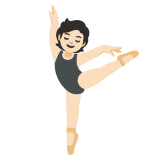 bailarina: pele clara