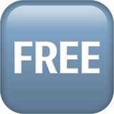 Símbolo FREE