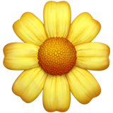 Emoji flor branca