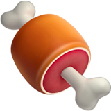 Emoji de pernil de carne