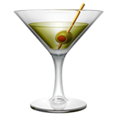 Emoji copo cocktail