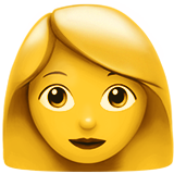 Emoji mulher whatsapp