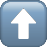 Símbolo seta para cima