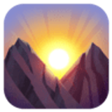 Aurora sobre montanhas - Facebook