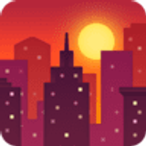 Pôr do sol - Facebook