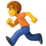 Pessoa correndo - Facebook