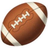 Bola de futebol americano - Facebook