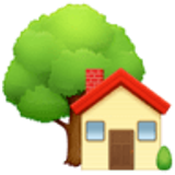 Casa com jardim - Facebook