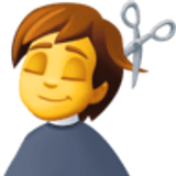 Pessoa cortando o cabelo - Facebook