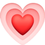 Coração crescendo - Facebook