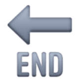 Seta "END" - Facebook