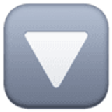 Botão apontando para baixo - Facebook