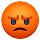 Rosto furioso - Facebook