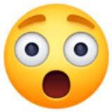 Rosto espantado - Facebook