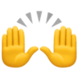 Mãos para cima - Facebook