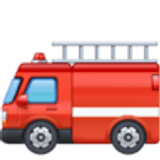 Carro do corpo de bombeiros - Facebook