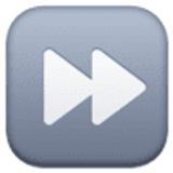 Botão avançar - Facebook