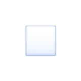 Quadrado branco pequeno - Facebook