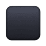 Quadrado preto médio - Facebook