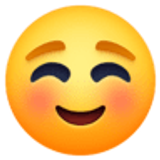 Rosto sorridente - Facebook