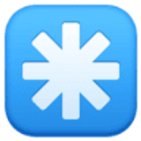 Asterisco de oito pontas - Facebook