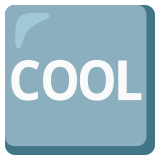 Botão "COOL" - Noto Color Emoji