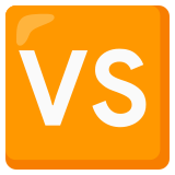 Botão VS - Noto Color Emoji