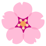 Flor de cerejeira - Noto Color Emoji