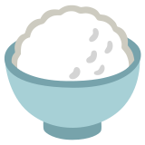 Arroz cozido - Noto Color Emoji