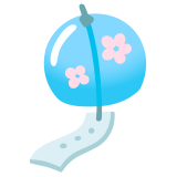 Carrilhão de vento - Noto Color Emoji