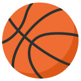 Bola de basquete - Noto Color Emoji