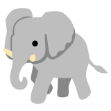 Elefante - Noto Color Emoji