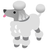 Poodle - Noto Color Emoji