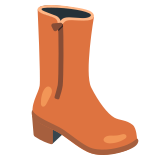 Bota feminina - Noto Color Emoji
