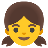 Menina - Noto Color Emoji