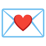 Carta de amor - Noto Color Emoji