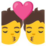 Beijo - Noto Color Emoji
