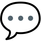 Balão de diálogo - Noto Color Emoji